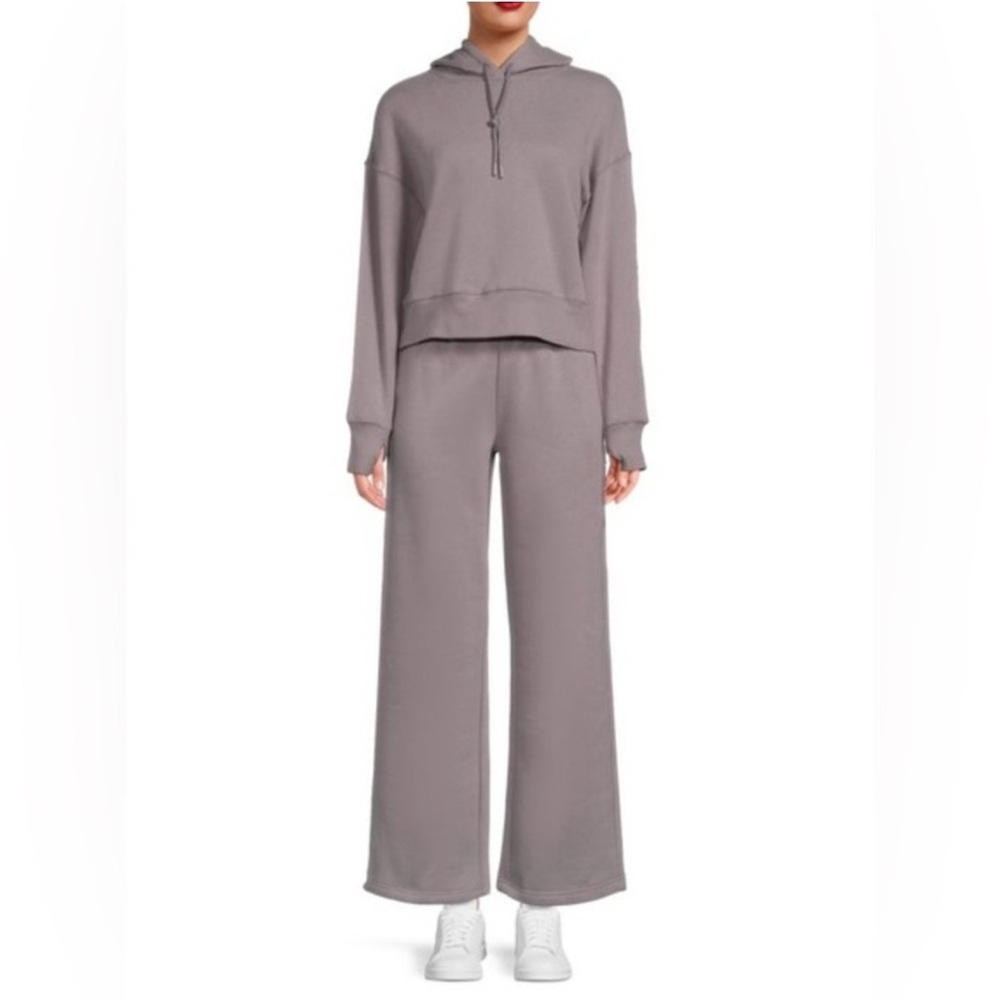 HARMONY BALANCE Loungewear Hoodie and Wide Pants Set
